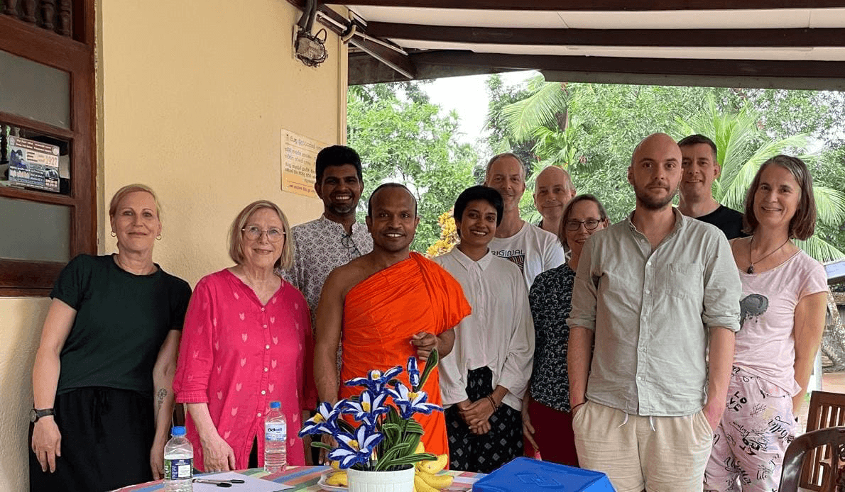 International visitors at Spandana